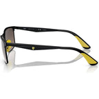 RB3726M, Black on Black/Grey Mirror Polarised Lenses