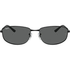 RB3732, Black/Dark Grey Glass Lenses 59 Eye Size