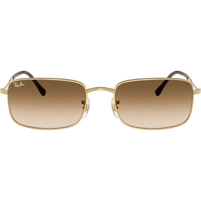 RB3746, Arista/Brown Clear Gradient Glass Lenses 56 Eye Size