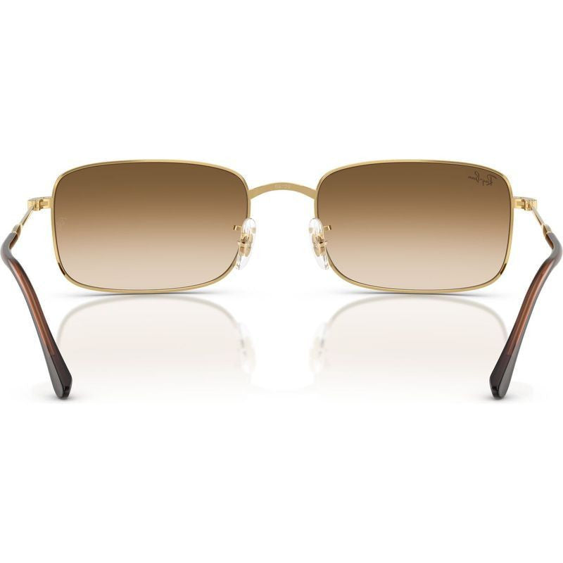 RB3746, Arista/Brown Clear Gradient Glass Lenses 56 Eye Size