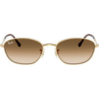 RB3749, Arista/Brown Clear Gradient Glass Lenses 55 Eye Size