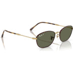 RB3749, Havana on Gold/Green Glass Polarised Lenses 55 Eye Size