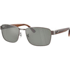 RB3750, Copper/Green Glass Lenses 59 Eye Size