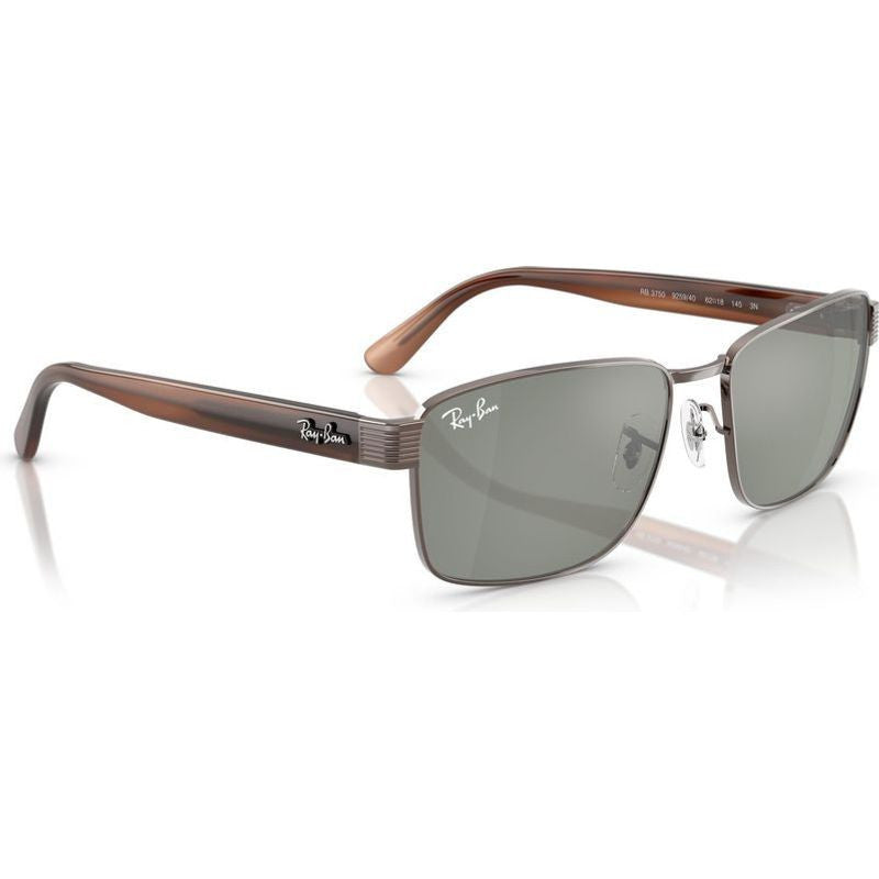 RB3750, Copper/Green Glass Lenses 59 Eye Size