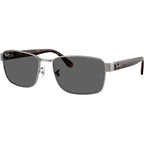RB3750, Gunmetal/Dark Grey Glass Lenses 62 Eye Size
