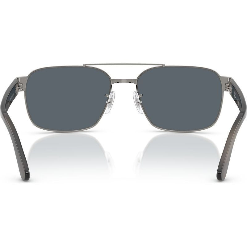 RB3751, Gunmetal/Blue Glass Lenses 61 Eye Size
