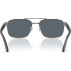 RB3751, Gunmetal/Blue Glass Lenses 58 Eye Size