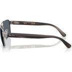 RB3751, Gunmetal/Blue Glass Lenses 58 Eye Size