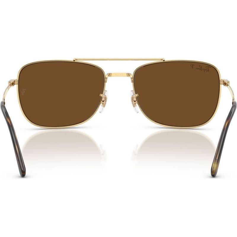 RB3755, Arista/Brown Polarised Glass Lenses 59 Eye Size