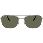 RB3755, Gunmetal/Green Polarised Glass Lenses 59 Eye Size