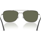 RB3755, Gunmetal/Green Polarised Glass Lenses 59 Eye Size