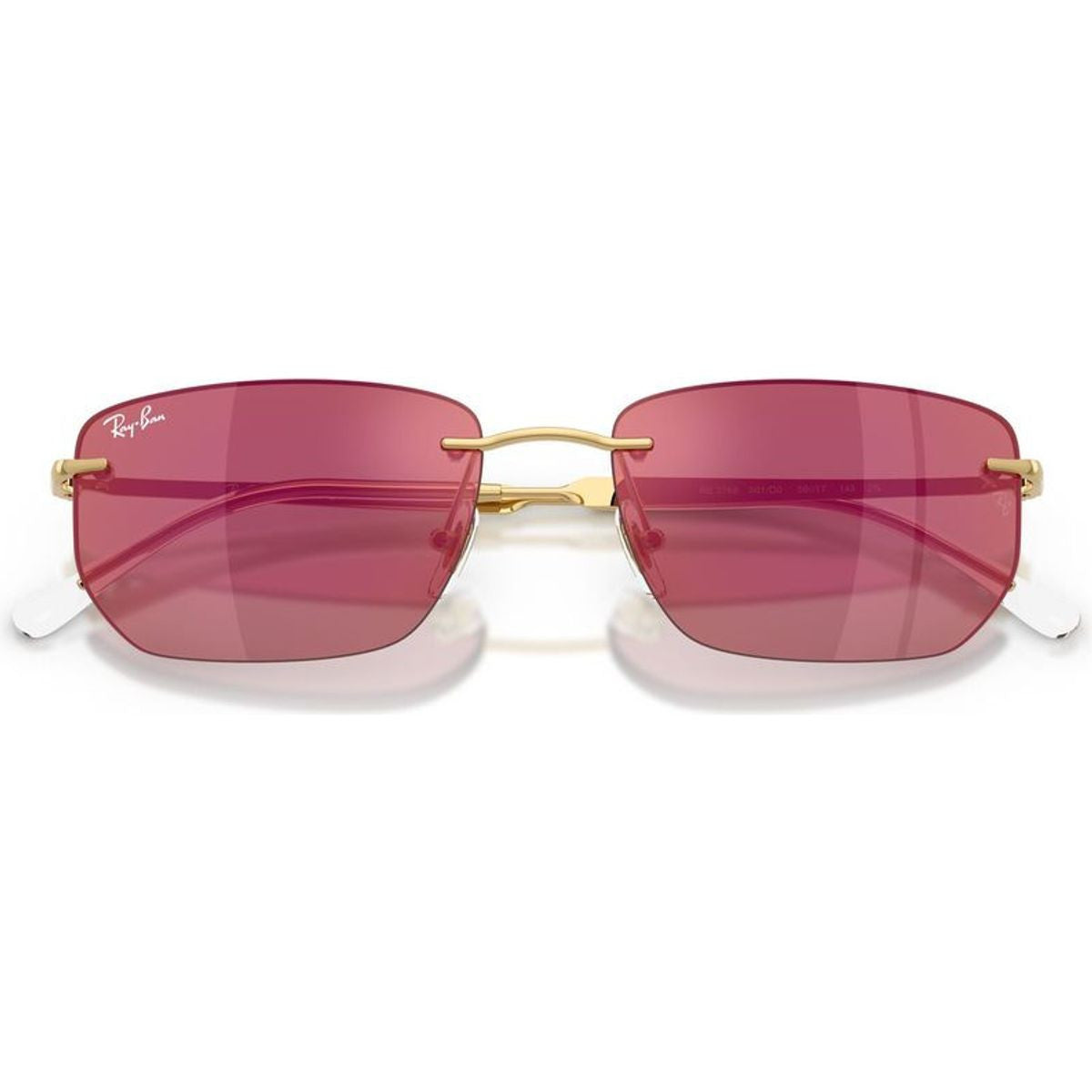 RB3768, Arista/Dark Violet Red Mirror Lenses