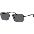 RB3768, Black/Dark Grey Polarised Lenses