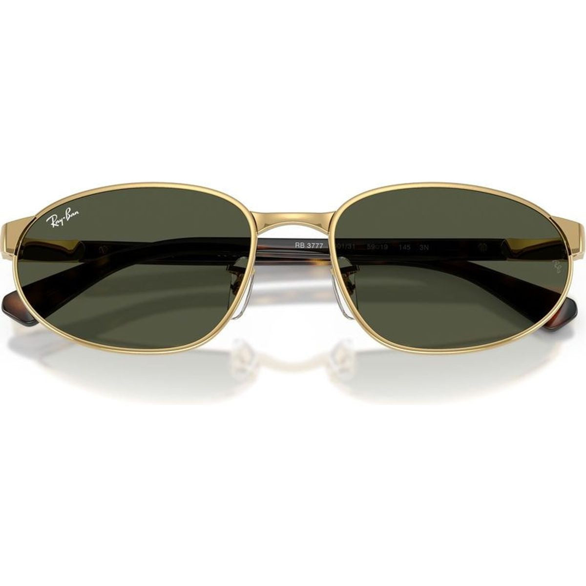 RB3777, Arista/Green Glass Lenses 59 Eye Size