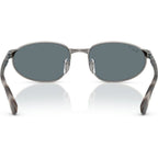 RB3777, Gunmetal/Dark Blue Polarised Glass Lenses 59 Eye Size