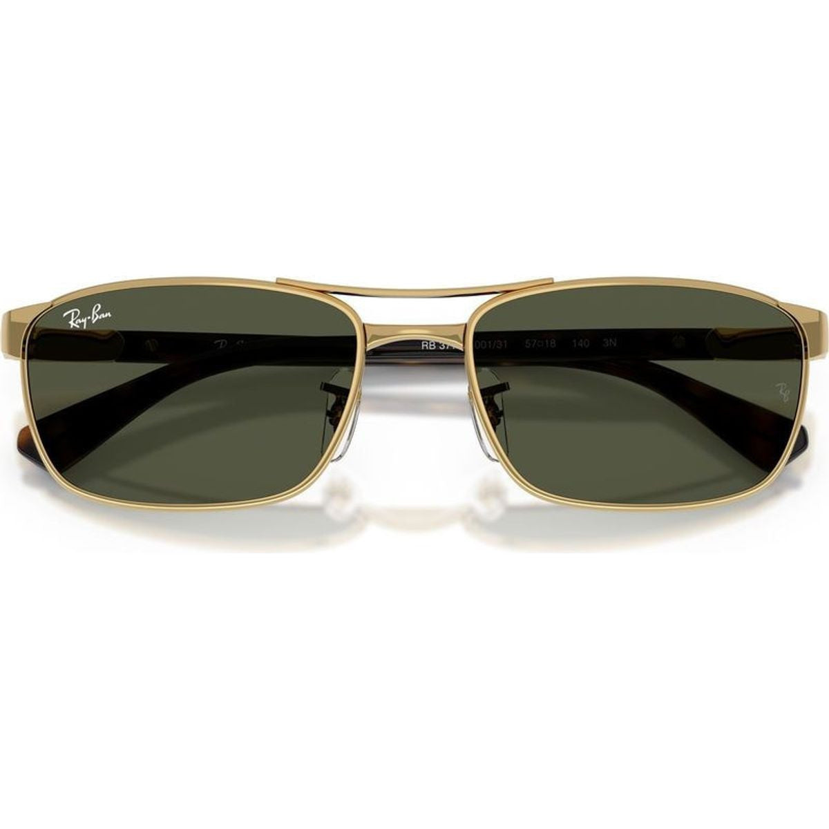 RB3778, Arista/Green Glass Lenses 57 Eye Size