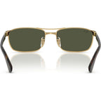 RB3778, Arista/Green Glass Lenses 57 Eye Size