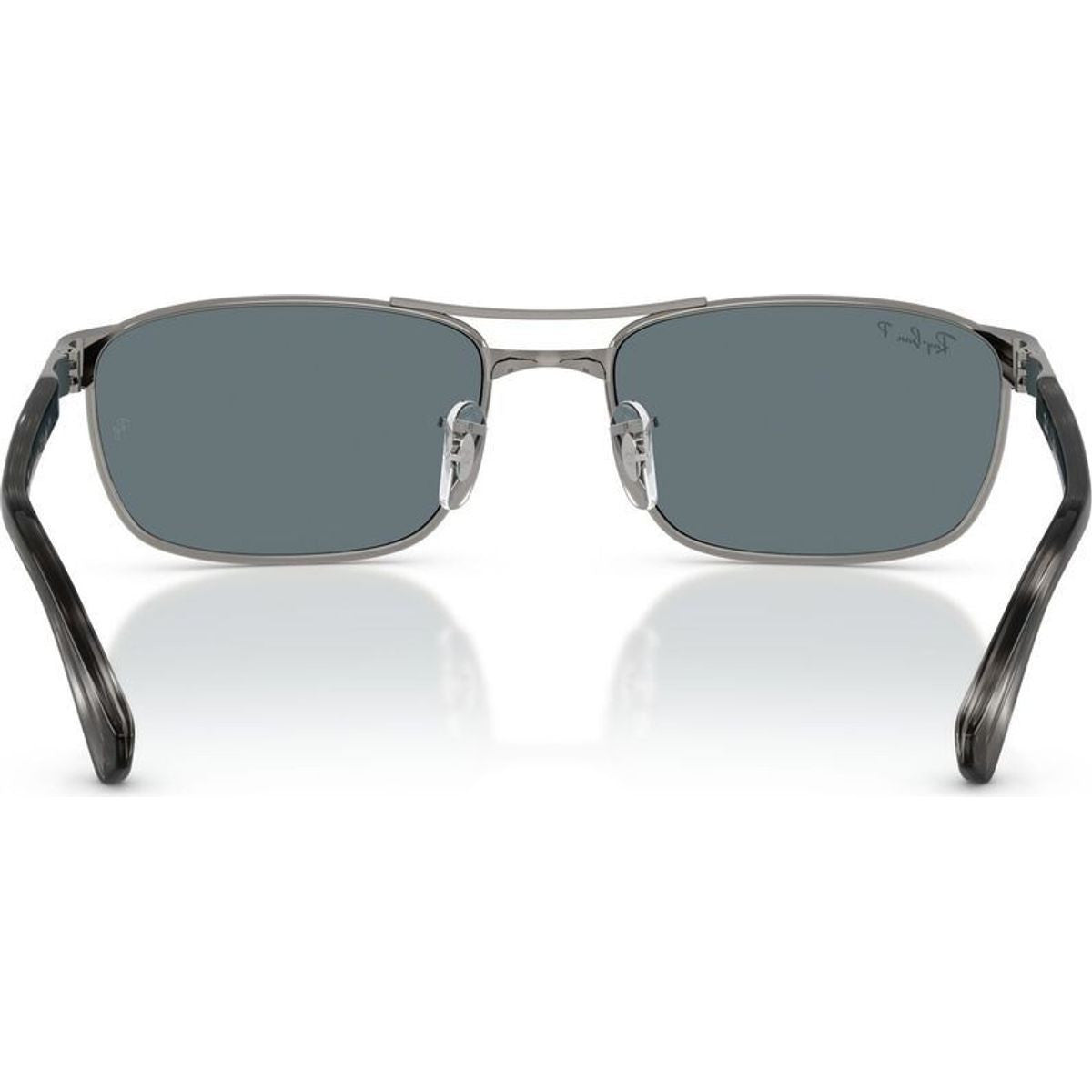 RB3778, Gunmetal/Dark Blue Polarised Glass Lenses 57 Eye Size