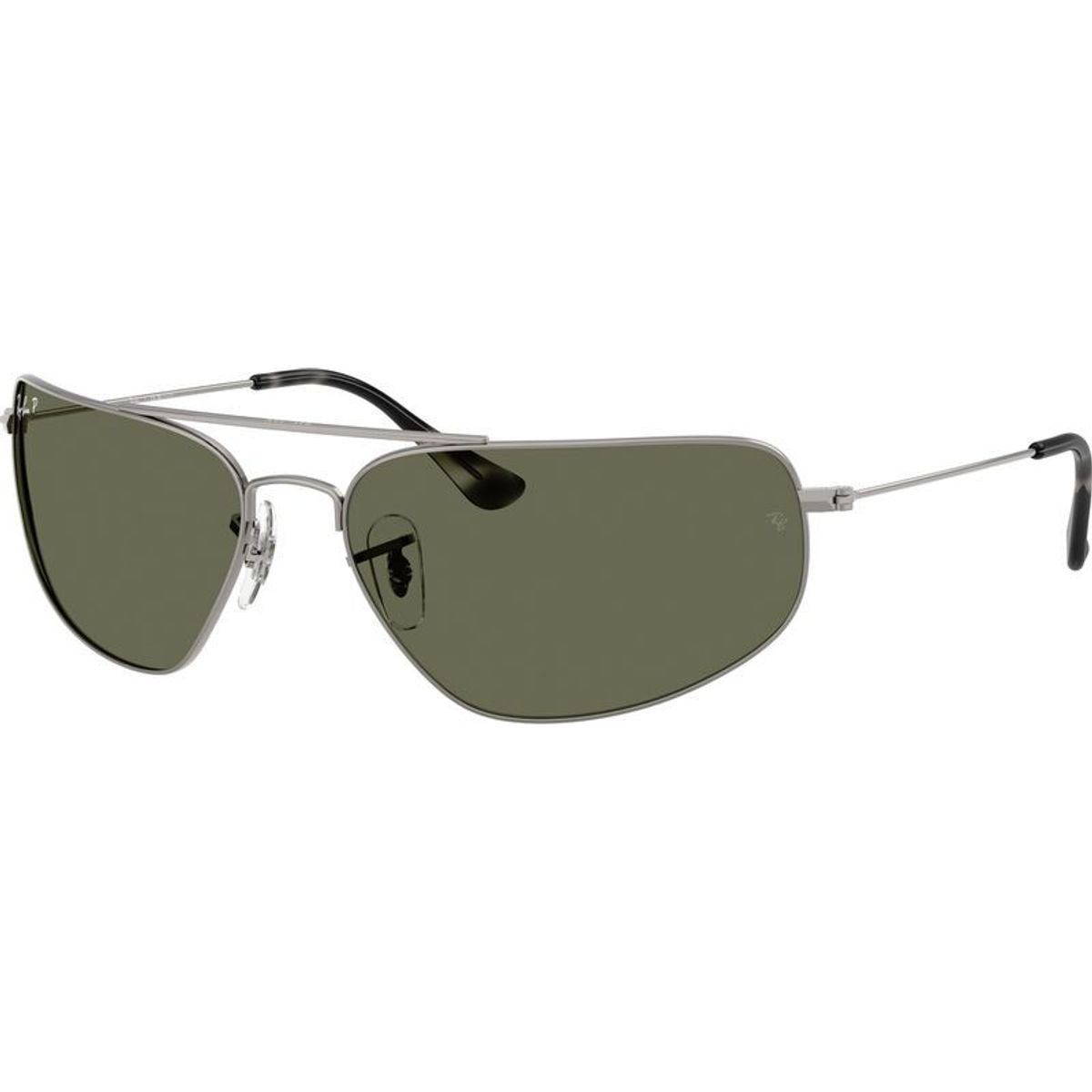 RB3780, Gunmetal/Green Polarised Glass Lenses