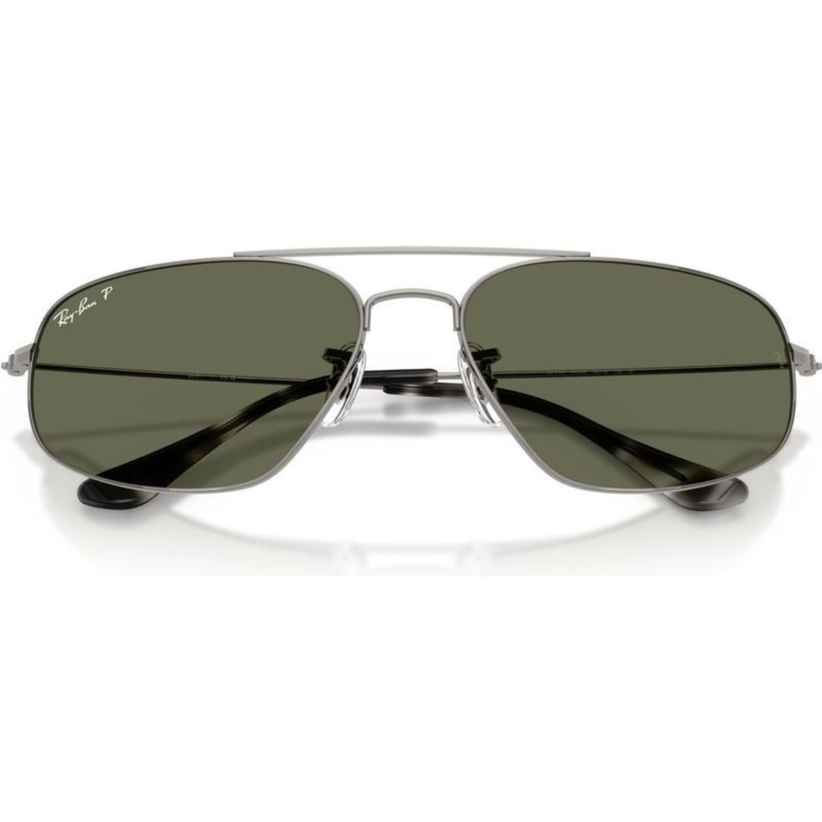RB3780, Gunmetal/Green Polarised Glass Lenses