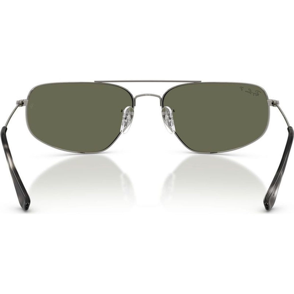 RB3780, Gunmetal/Green Polarised Glass Lenses