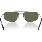 RB3780, Gunmetal/Green Polarised Glass Lenses