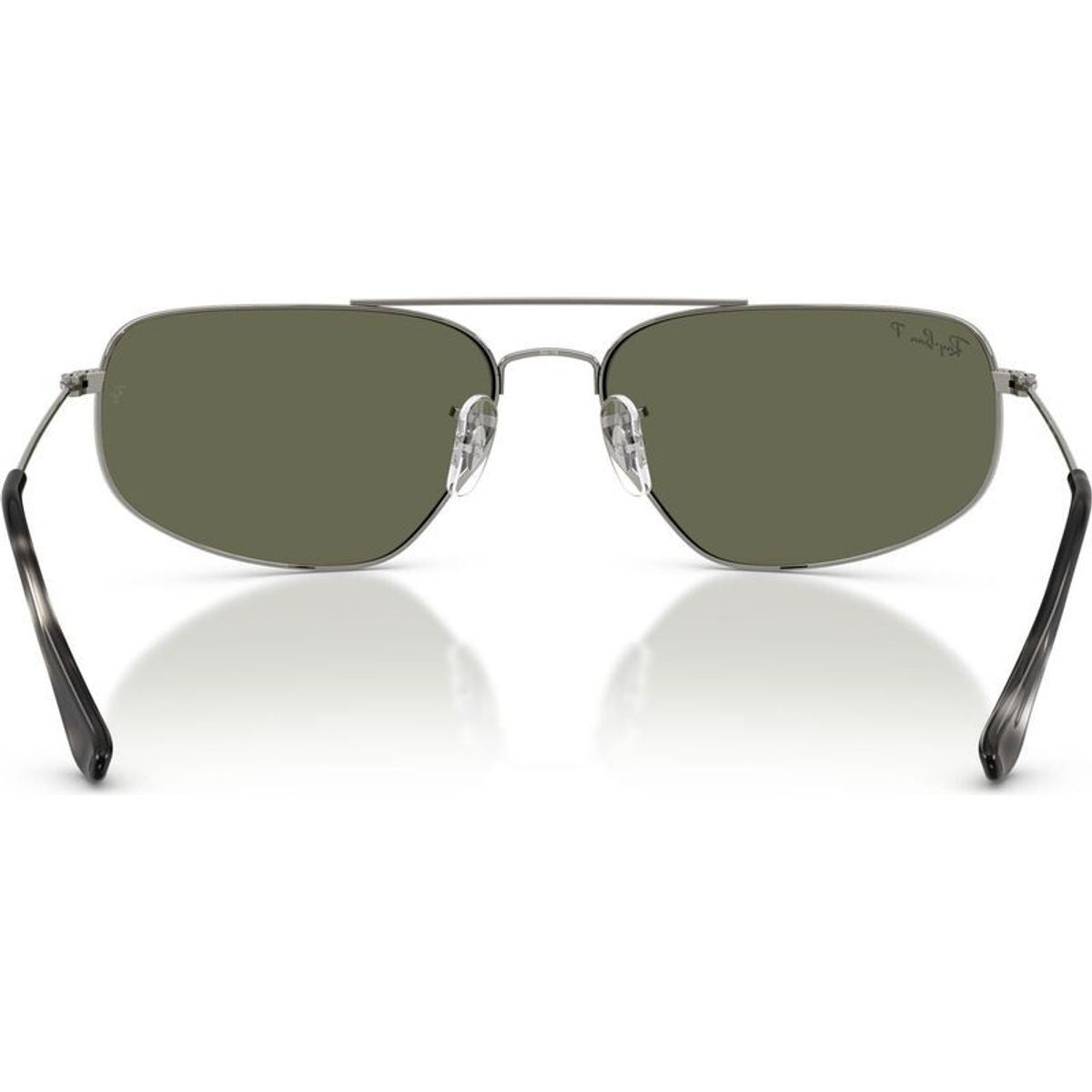 RB3780, Gunmetal/Green Polarised Glass Lenses