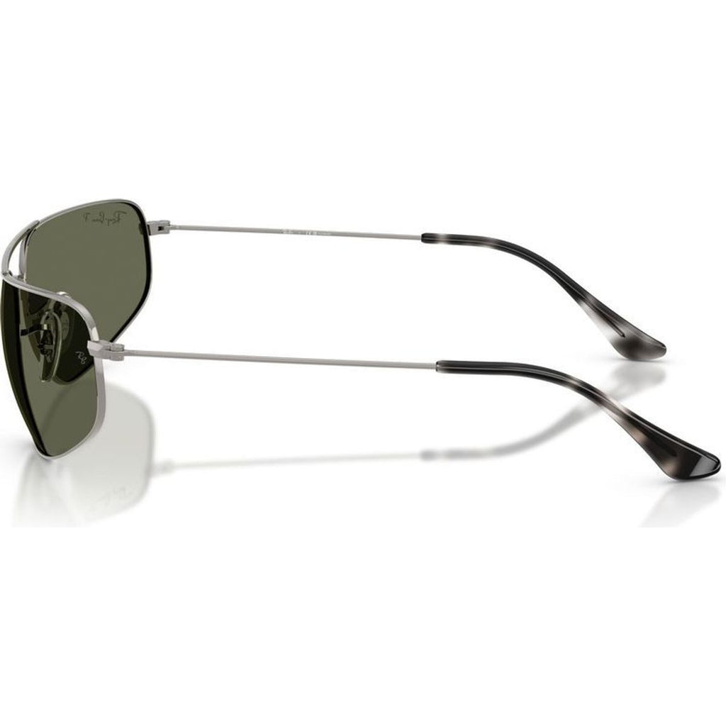 RB3780, Gunmetal/Green Polarised Glass Lenses