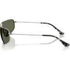 RB3780, Gunmetal/Green Polarised Glass Lenses