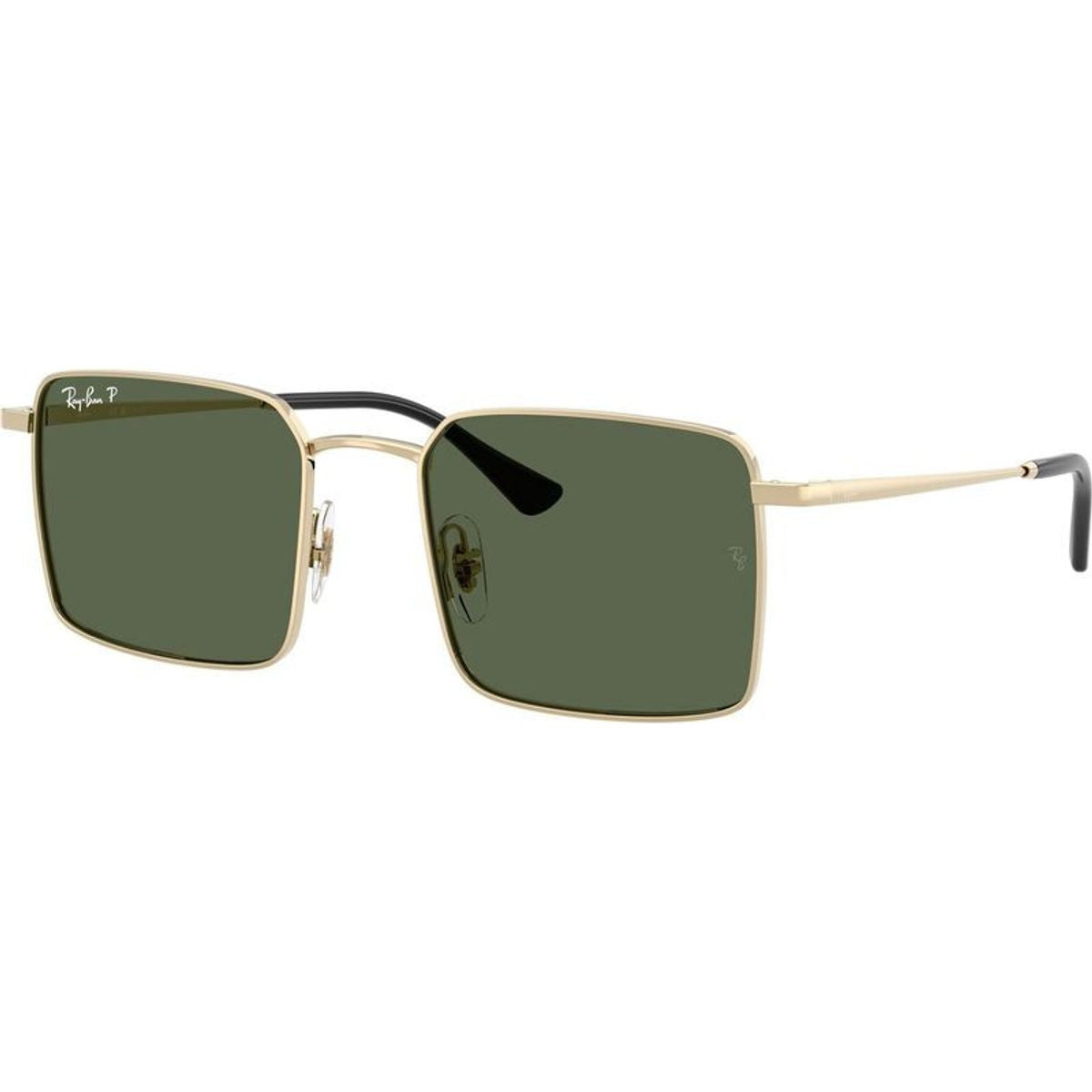 RB3782, Pale Gold/Dark Green Polarised Lenses