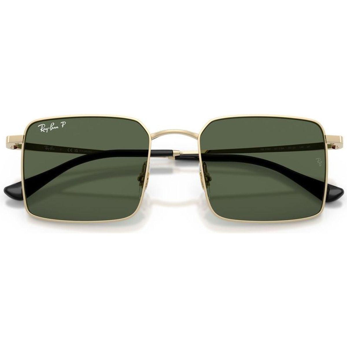 RB3782, Pale Gold/Dark Green Polarised Lenses