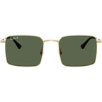 RB3782, Pale Gold/Dark Green Polarised Lenses