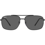 RB3796, Black/Dark Grey Glass Lenses