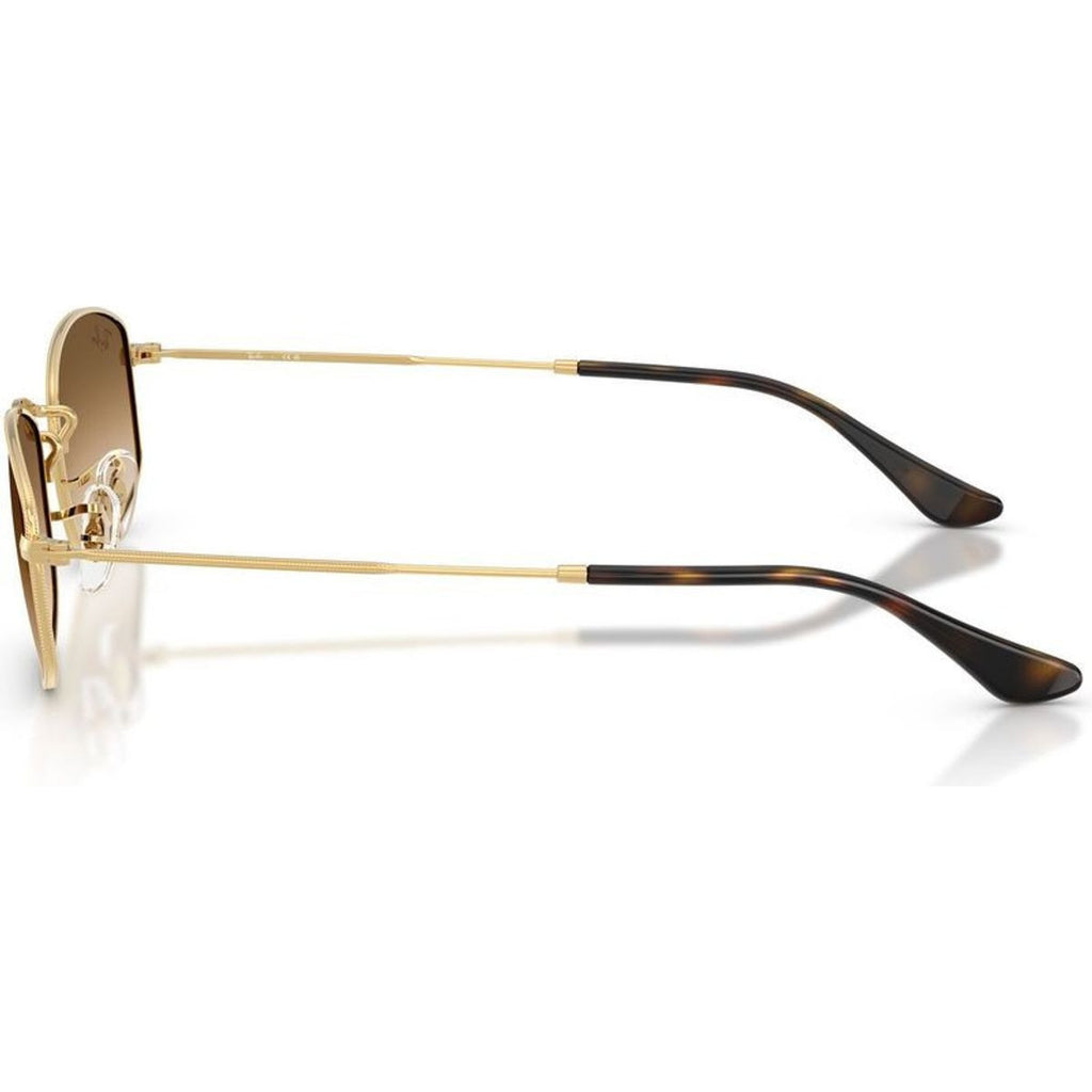 RB3832, Arista/Brown Clear Gradient Glass Lenses 52 Eye Size