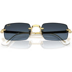RB3928, Arista/Blue Dark Grey Gradient Lenses