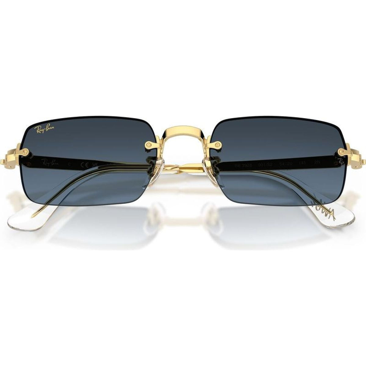 RB3928, Arista/Blue Dark Grey Gradient Lenses
