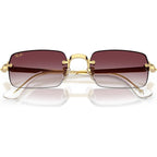 RB3928, Arista/Dark Violet Clear Gradient Lenses