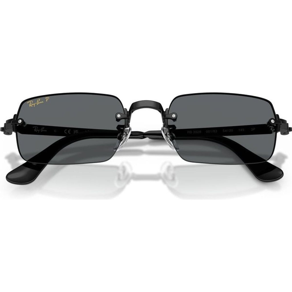 RB3928, Black/Dark Grey Polarised Lenses