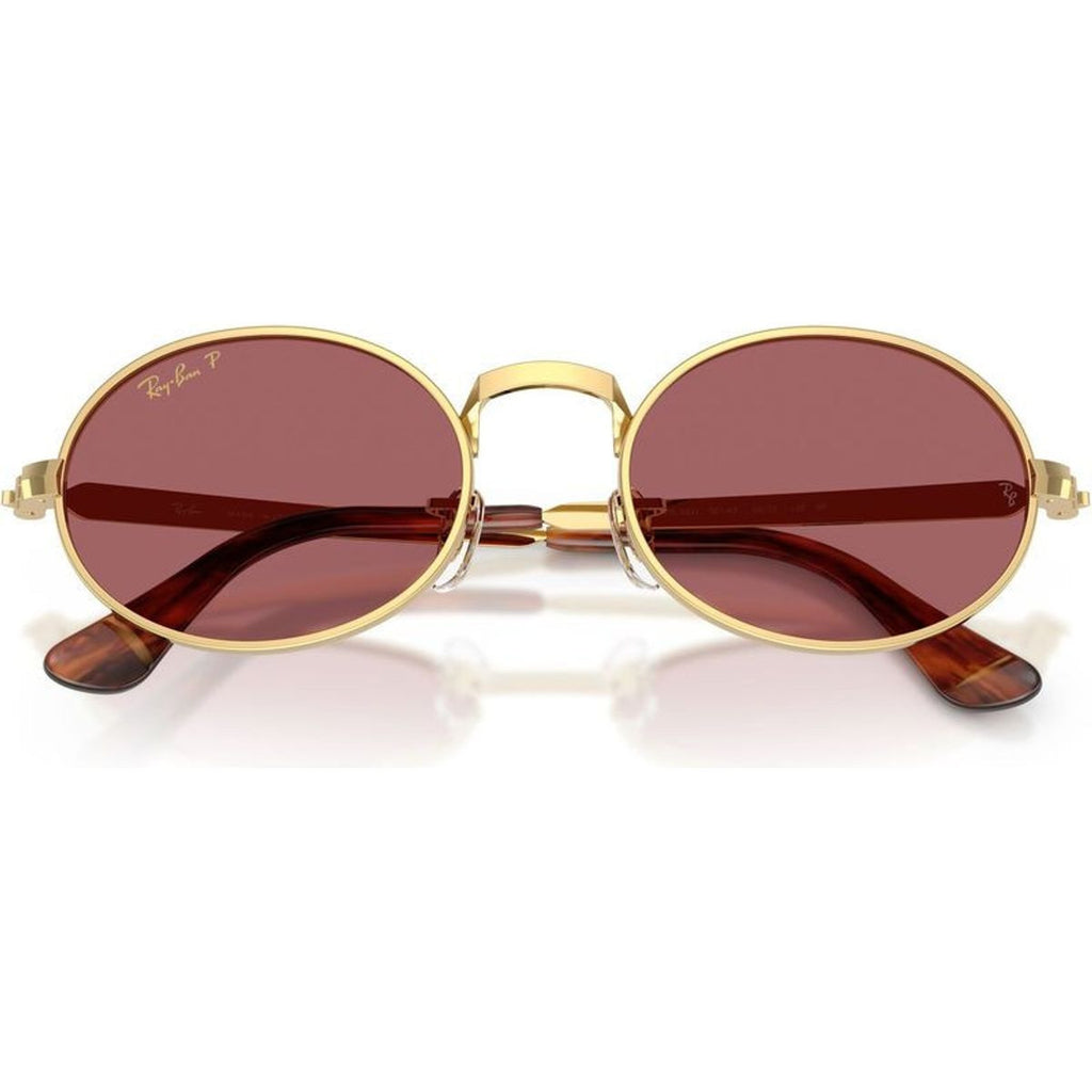 RB3931, Arista/Purple Polarised Glass Lenses