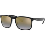 RB4264, Black/Blue Gold Gradient Mirror Polarised Lenses