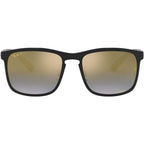 RB4264, Black/Blue Gold Gradient Mirror Polarised Lenses