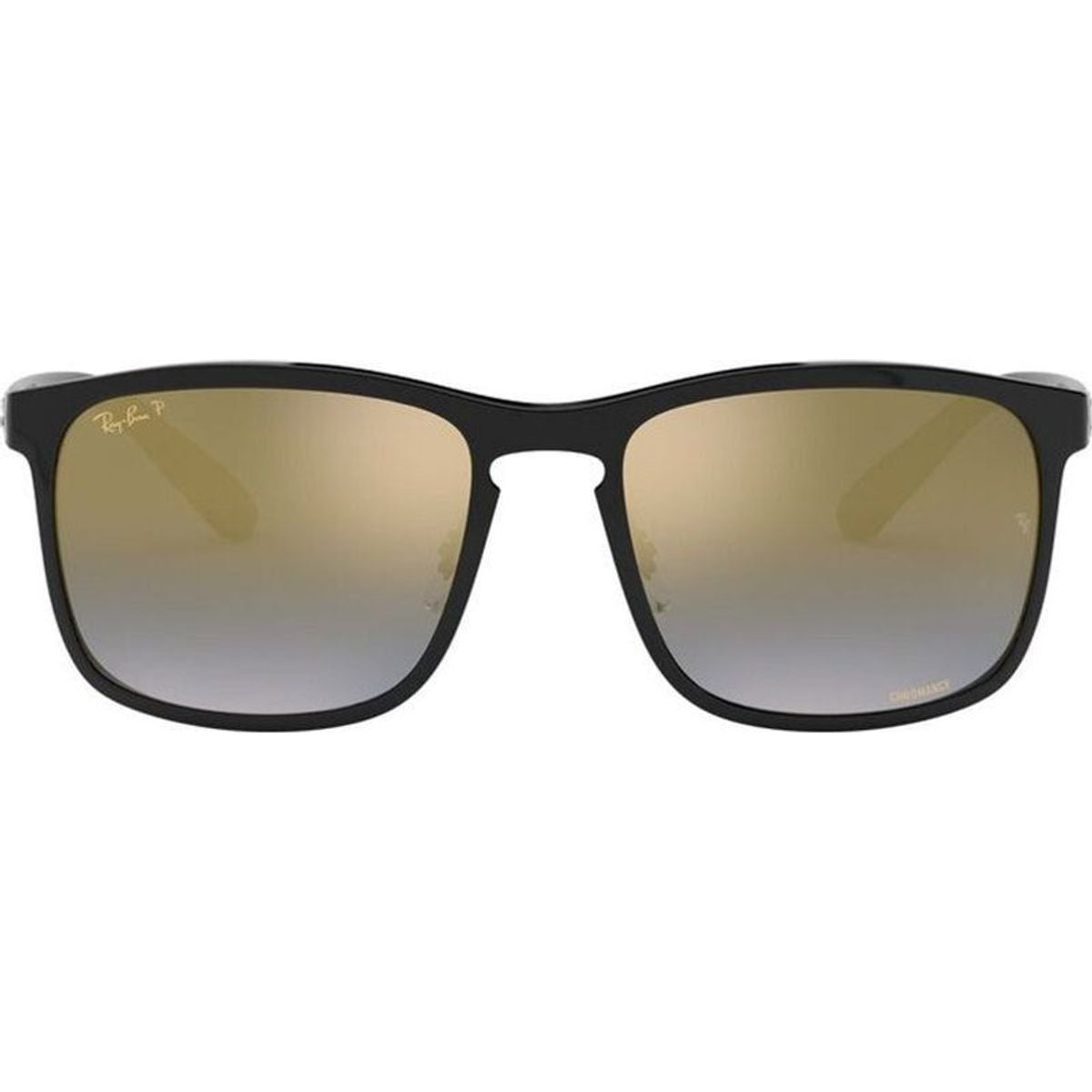 RB4264, Black/Blue Gold Gradient Mirror Polarised Lenses