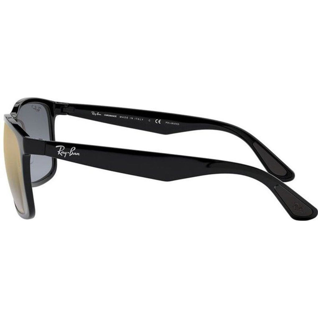 RB4264, Black/Blue Gold Gradient Mirror Polarised Lenses