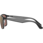 RB4264, Grey/Violet Mirror Polarised Lenses