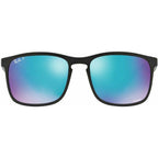 RB4264, Matte Black/Blue Mirror Polarised Lenses