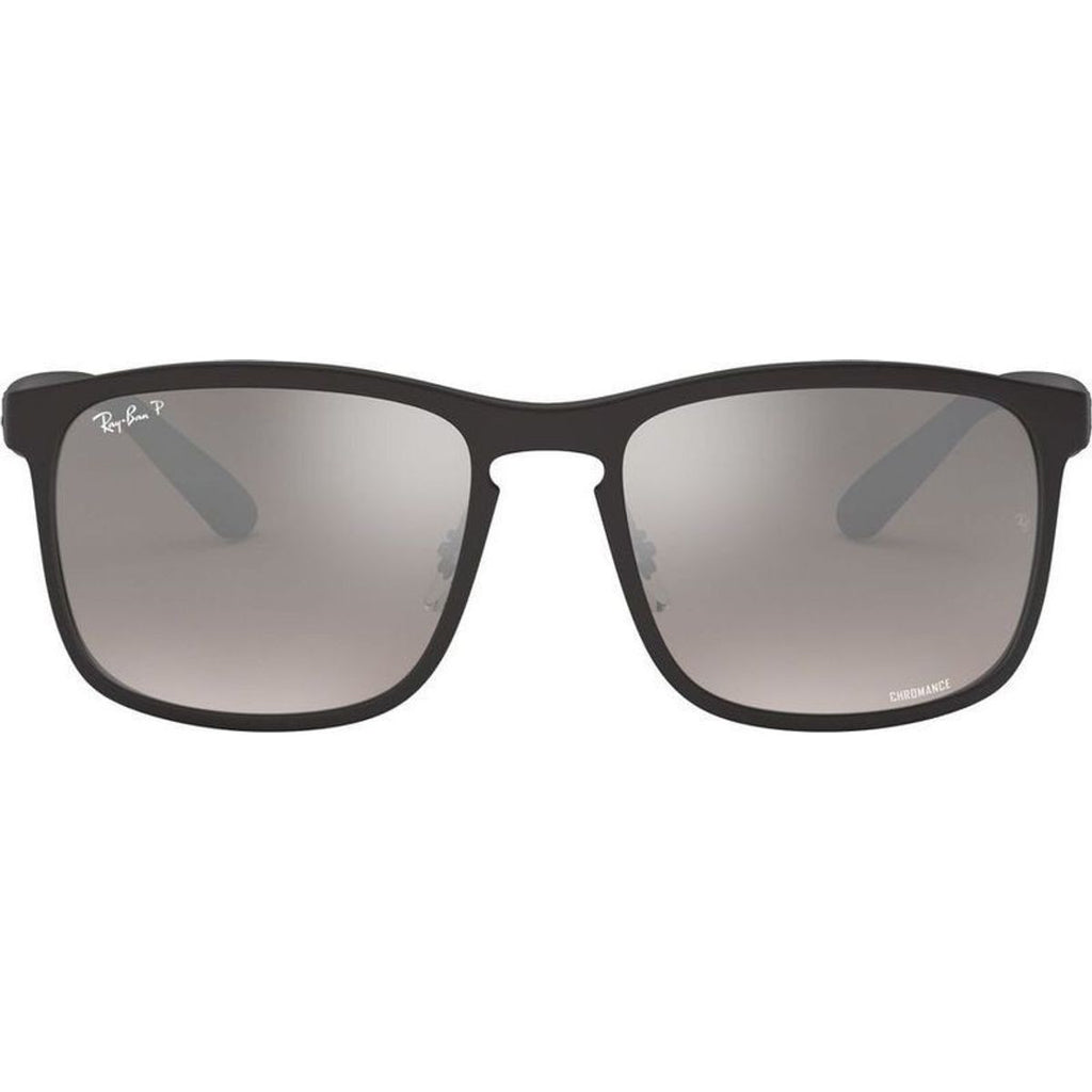 RB4264, Matte Black/Grey Gradient Mirror Polarised Lenses