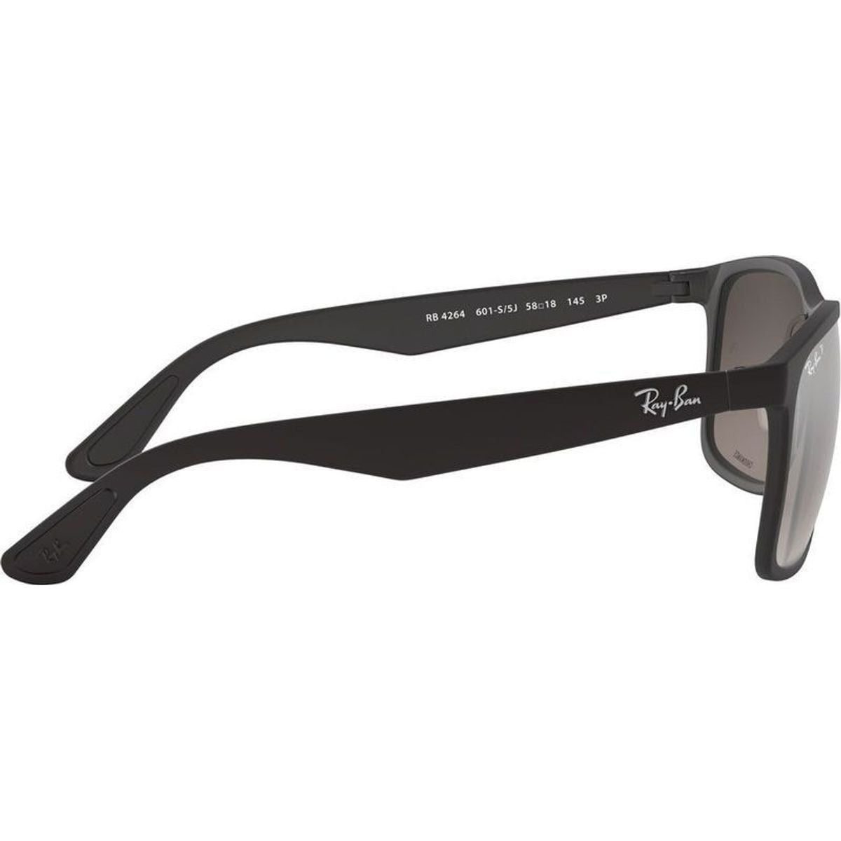 RB4264, Matte Black/Grey Gradient Mirror Polarised Lenses