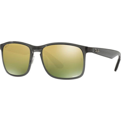RB4264, Grey/Green Gold Mirror Polarised Lenses