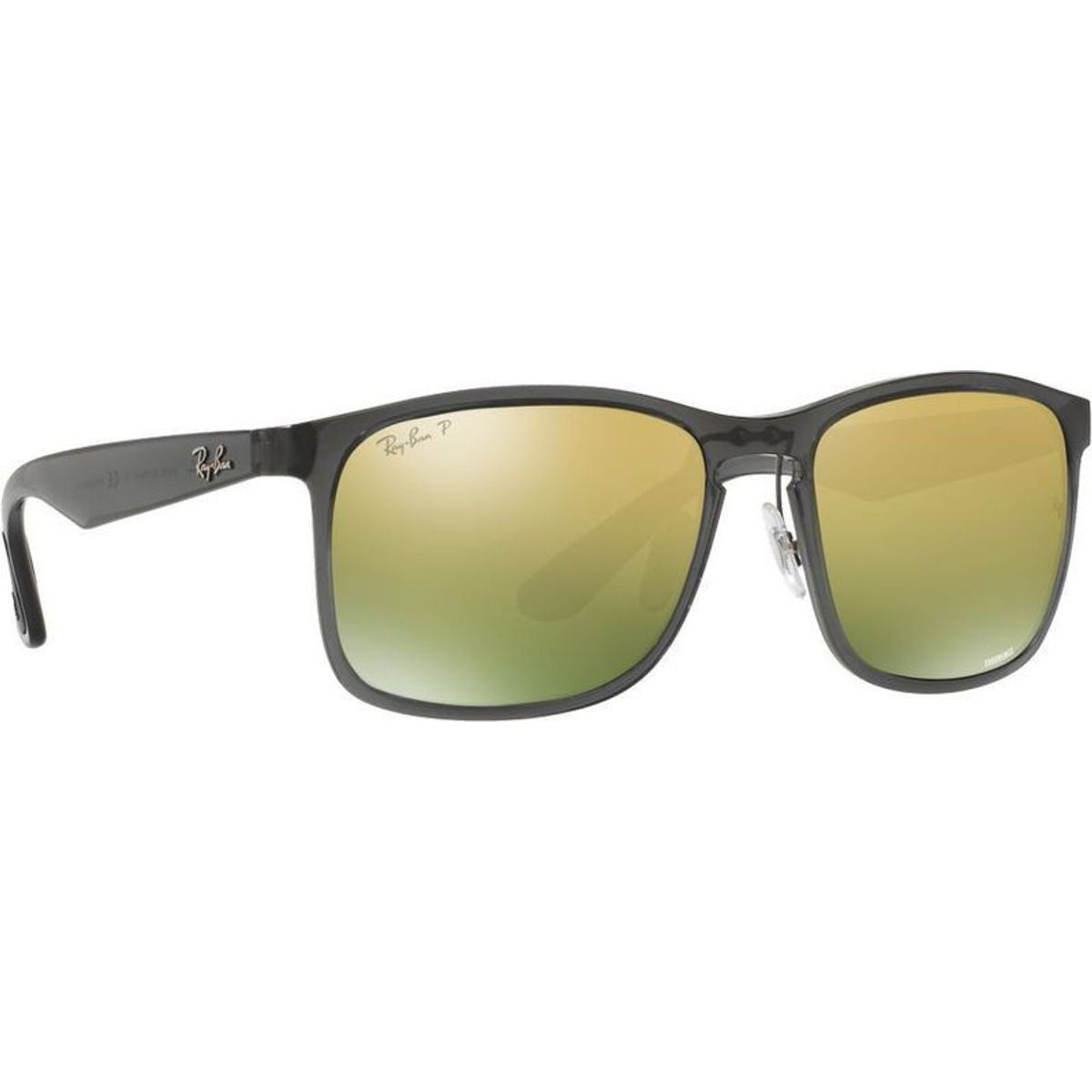 RB4264, Grey/Green Gold Mirror Polarised Lenses