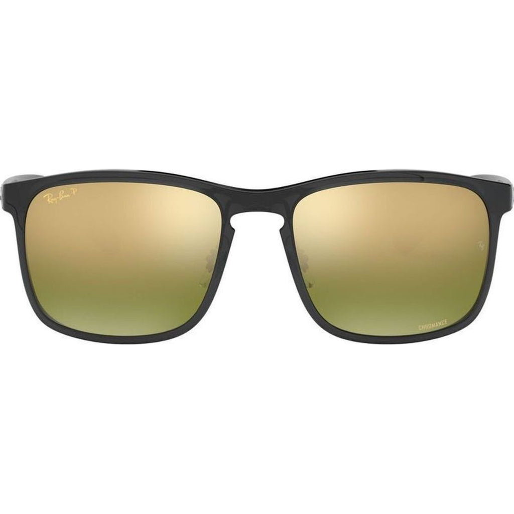RB4264, Grey/Green Gold Mirror Polarised Lenses